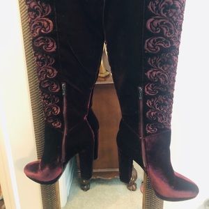 Ladies over knee boots